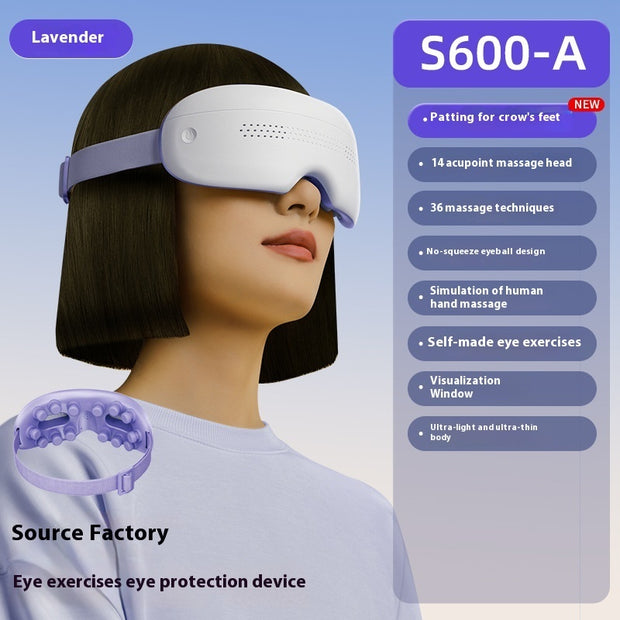 Rechargeable Steam Eye Massager for Fatigue Relief