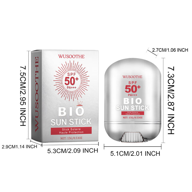 WUSOOTHE Bio Sun Stick SPF50 with Peptides & Collagen