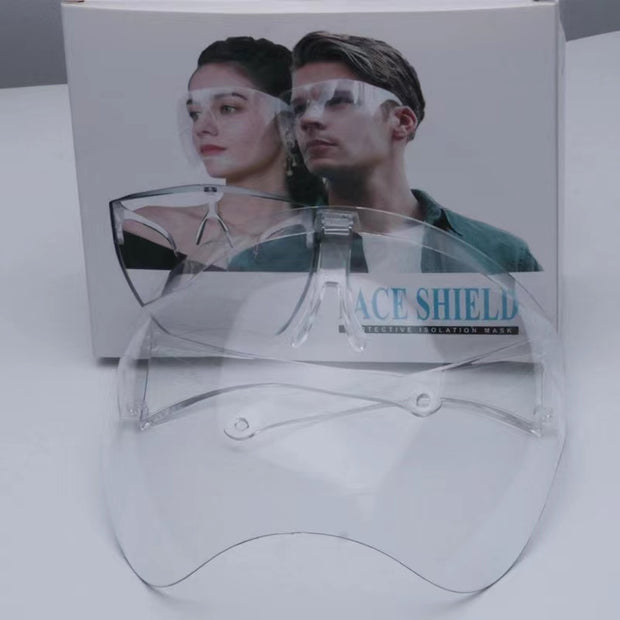 Anti-Fog Transparent Protective Mask & Glasses