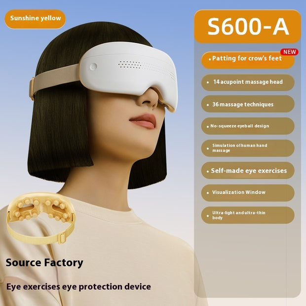 Rechargeable Steam Eye Massager for Fatigue Relief